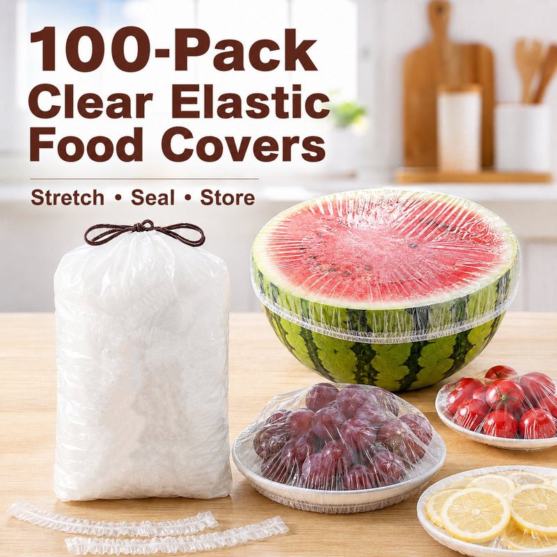 ONLY ￡6.99! Disposable Stretch Food Covers for Bowls & Plates
