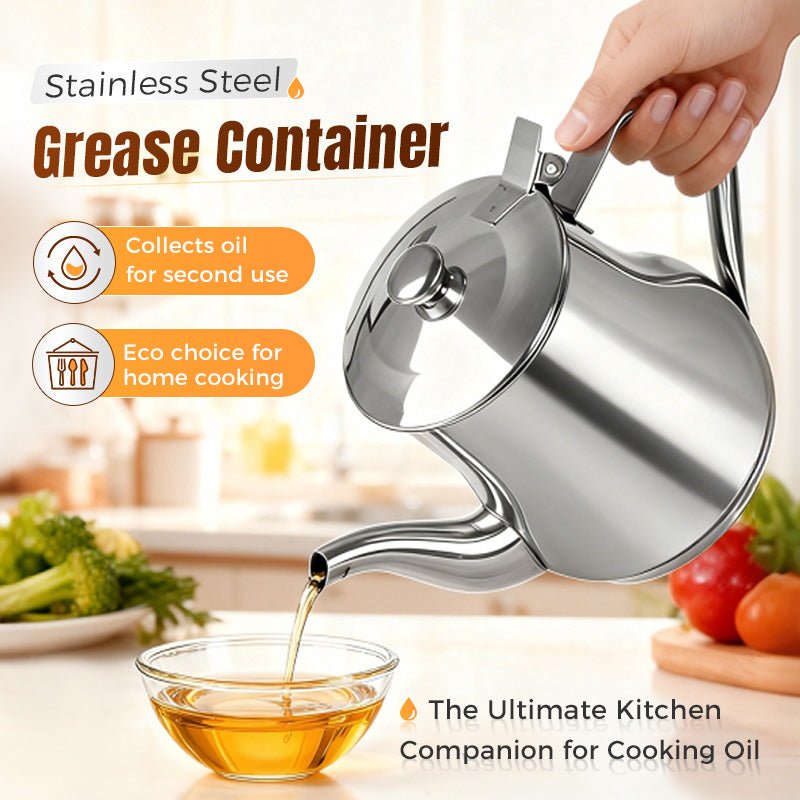 Stainless Steel Oil Filter Pot