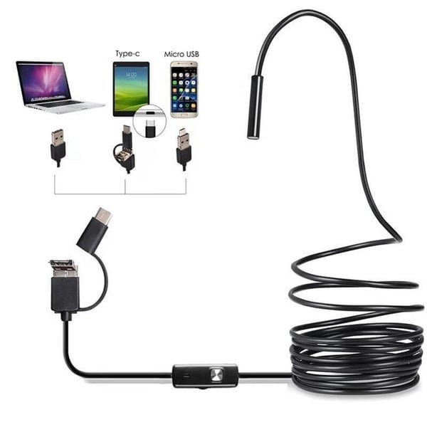 3 in 1 Endoscope,Can be used for physical exploration