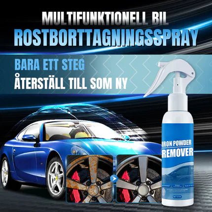 Multi‑Purpose Rust Remover Spray – Rust Gone, Metal Like New! Dissolves rust on contact – wheels, tools, chains, and more.