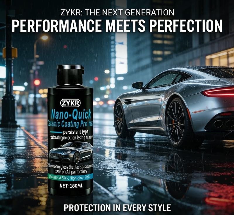 Showroom Shine That Lasts – Nano Ceramic Spray with Hydrophobic Protection UK Stock