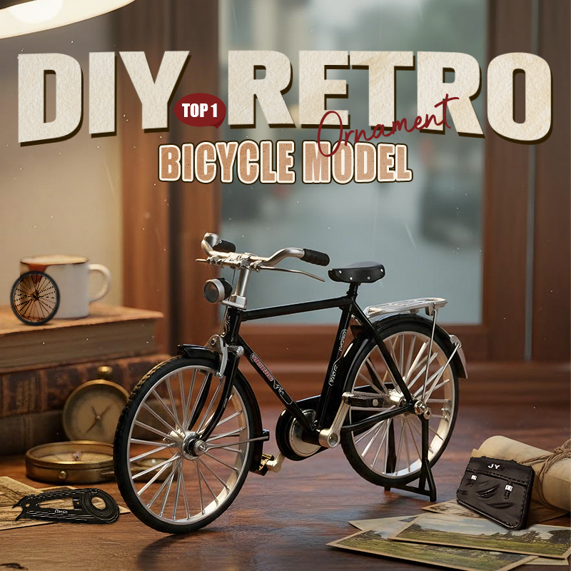 DIY Bicycle Model Scale – Creative Assembly Kit, High-Quality Materials & Perfect for Hobbyists & Gift Giving