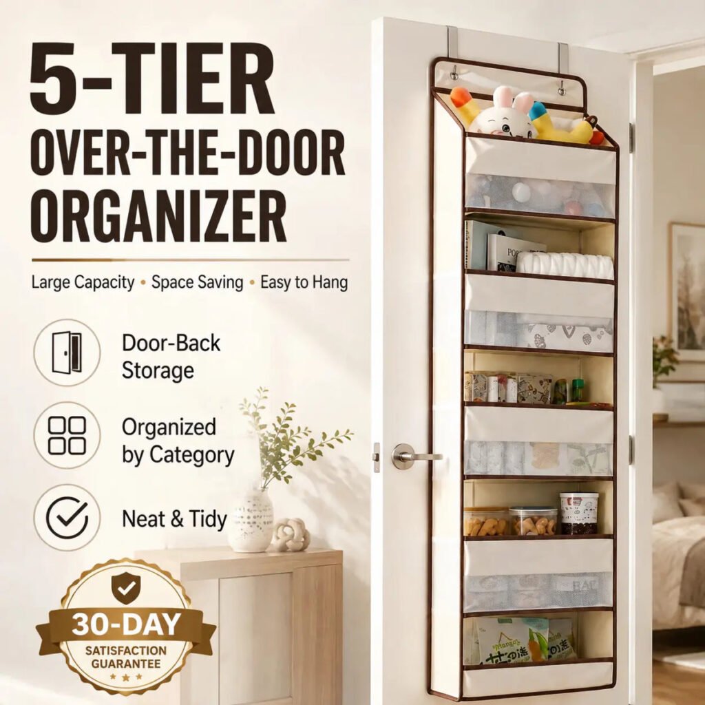 5-Tier Large-Capacity Hanging Organizer