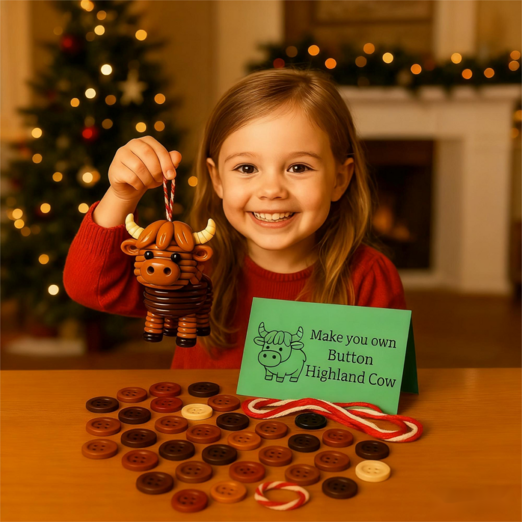 Promotion DIY Button Animal Ornaments