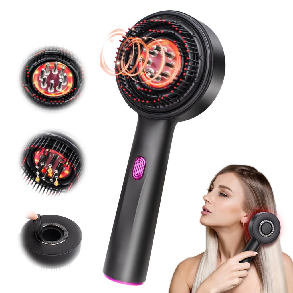 Electric Guided Liquid Conditioning Hair Massage Comb