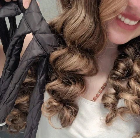 Sleep-in hairband Heat-free curling tongs - Image 2