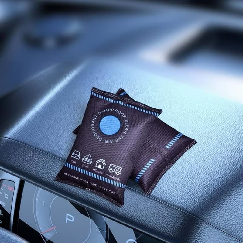 Dehumidification Bag Desiccant|Reusable Moisture Absorber with Color-Changing Indicator