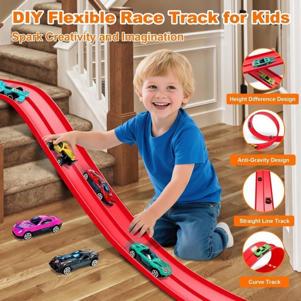2025 Christmas Surprise Gift: DIY Hot Wheels Racetrack Racing Toy