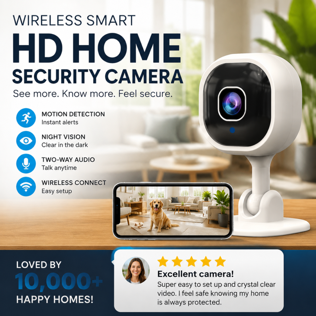 Wireless Smart HD Home Security Camera