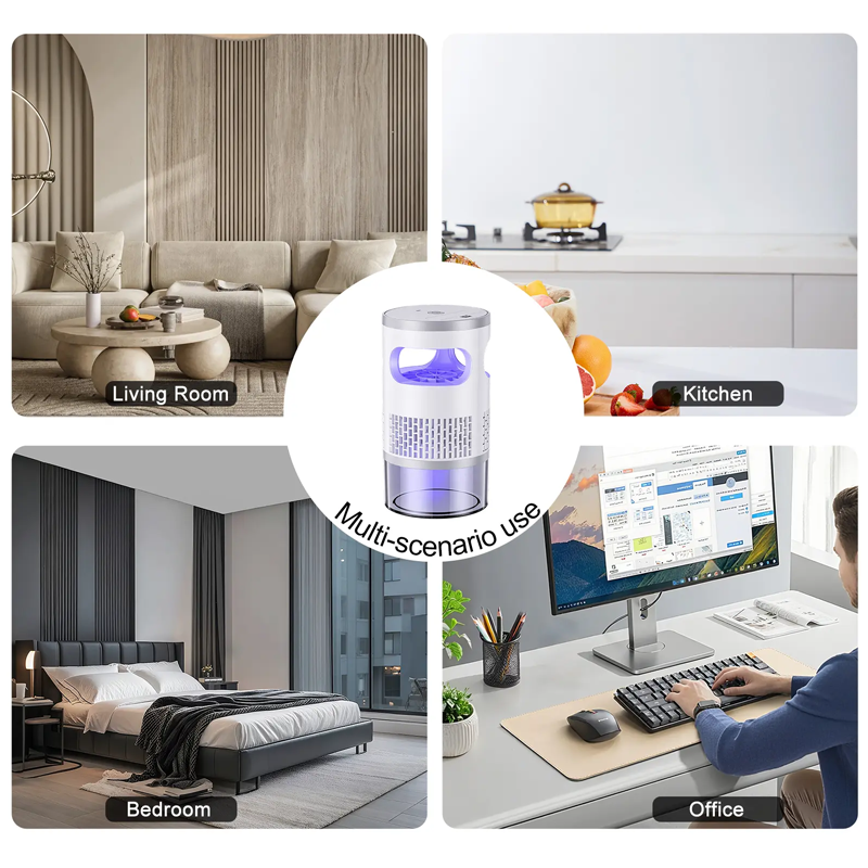 Indoor LED Bug Zapper for Home & Bedroom - Image 3