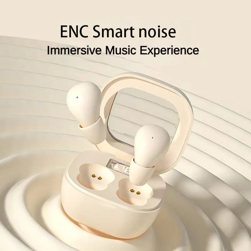 Mini Wireless Earbuds – LED display case & compact