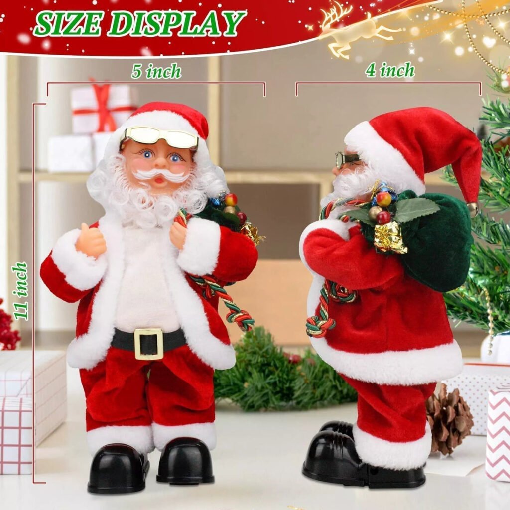 Electric dancing musical Santa Claus