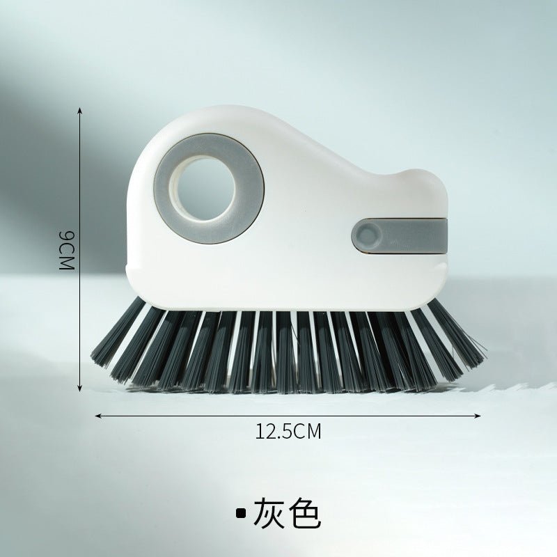 Window Track Cleaning Brush Detachable Door & Window Sill Scrubber, Glass Corner Cleaner, Durable Plastic Ledge Gap Cleaner for Living Room, Bedroom, Kitchen
