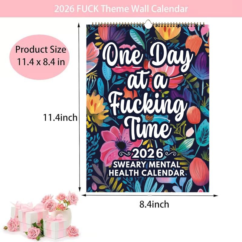 BLACK FRIDAY SALE 2026 Sweary Mental Health Calendar - Image 3