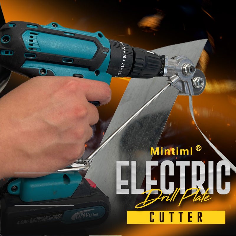 Electric Drill Plate Cutter – Precise & light metal gear cutter – Attaches to any drill, cuts sheet metal without burrs – safe for DIY or workshop use - Image 2