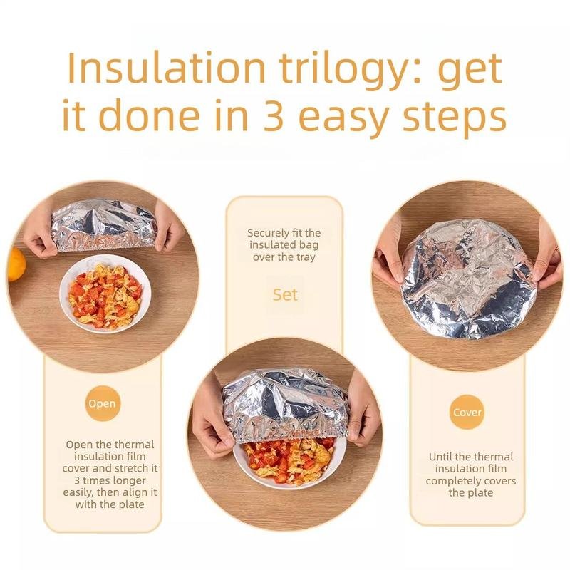 Aluminum Foil Heat-retaining Cover - Image 3