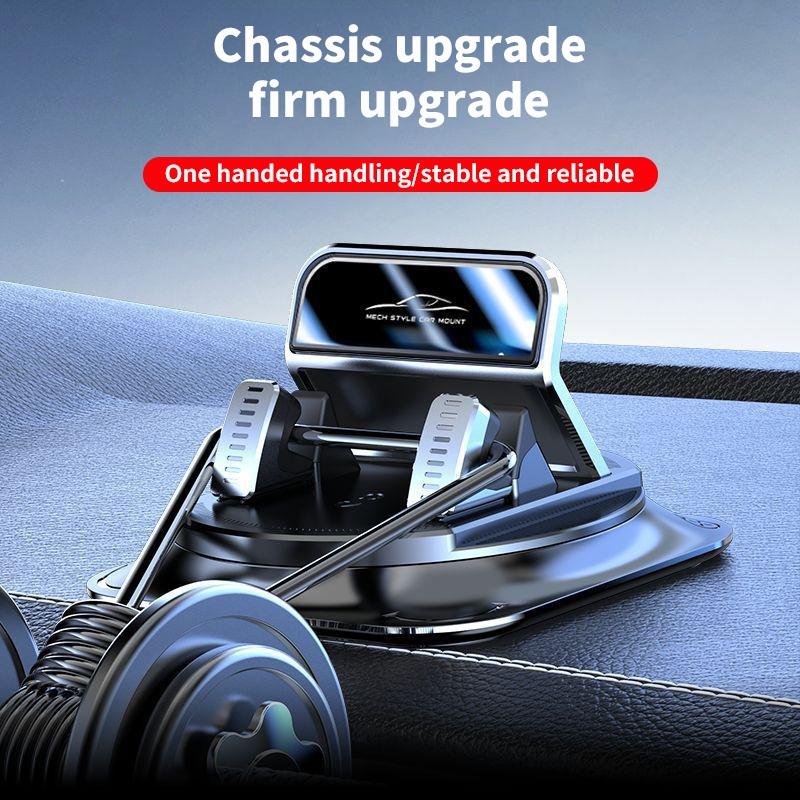 Car Phone Holder with Non-Slip Suction Cup – 360° Rotatable & Fast Charging