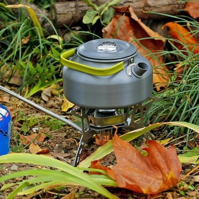 Camping Gas Burner – 5800W, Piezo Ignition, Windproof - Image 3