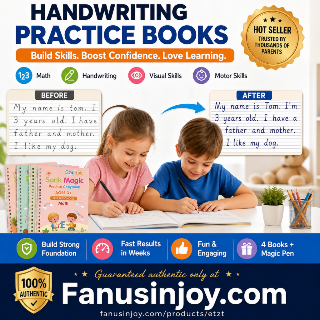 Children's Magic Copybooks | Educational & Engaging for Young Minds