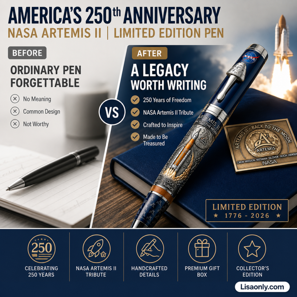 Only 2,500 Exist. Yours Could Be #1. 250th U.S. Anniversary Pen
