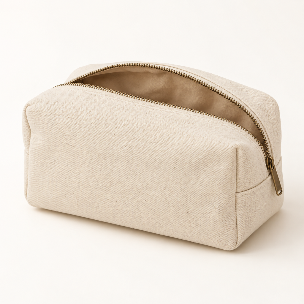 Canvas Toiletry Bag — Sample