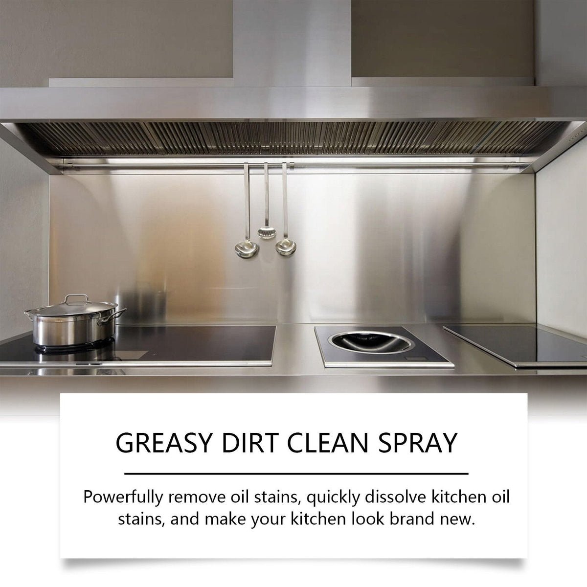 LIMITED SALE Multi-Purpose Kitchen Heavy Oil Cleaner Spray 2025 Kitchen Hot Sale - Image 3