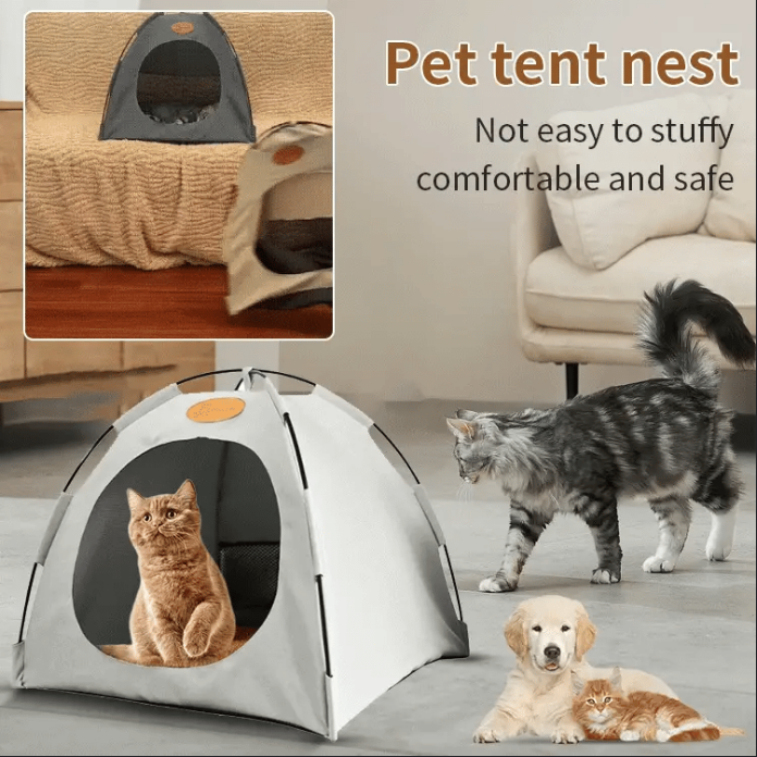 Pet Cooling Tent Bed