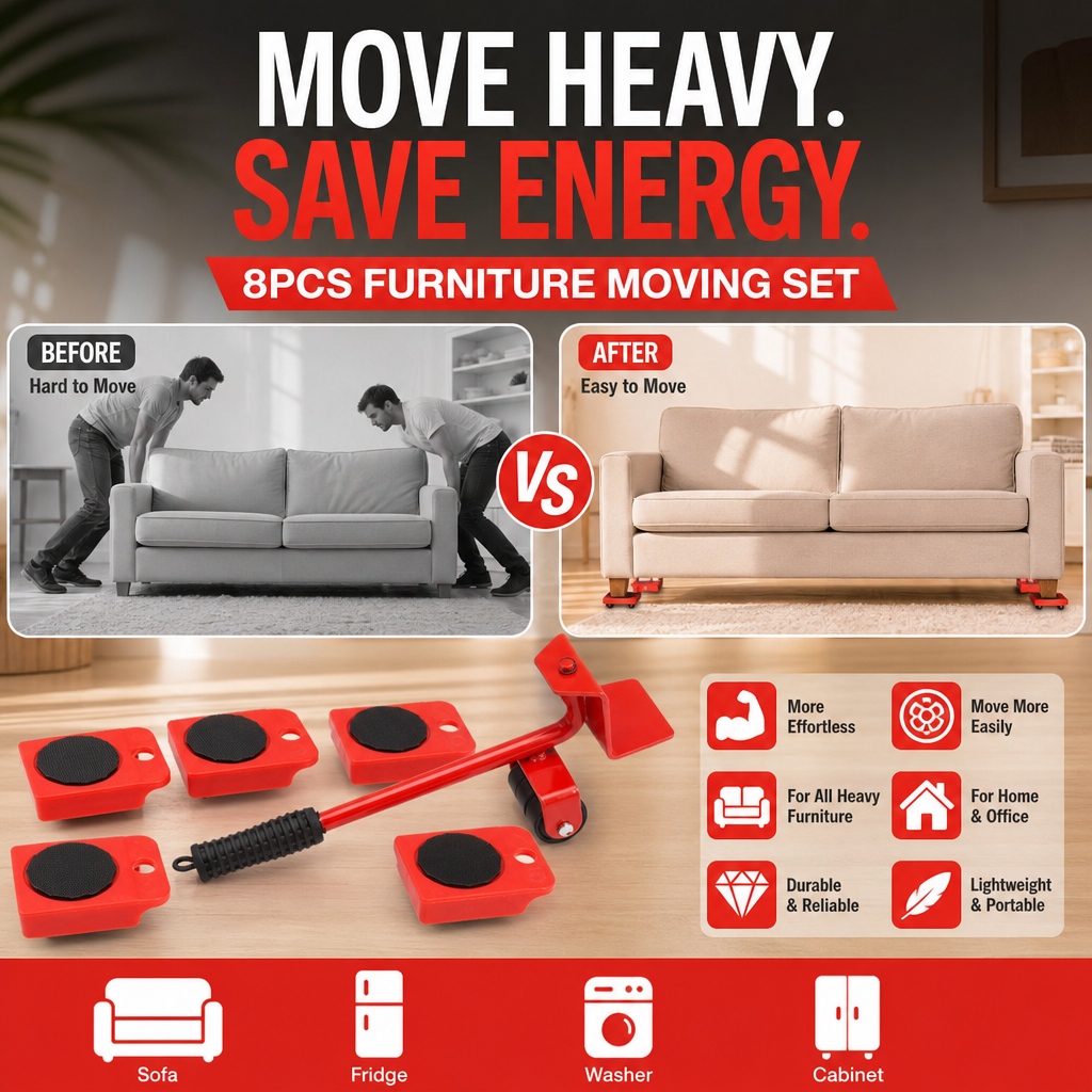 Hot Deal! Furniture Casters – Move Heavy Furniture with Ease & Protect Your Floors, All by Yourself - Image 3