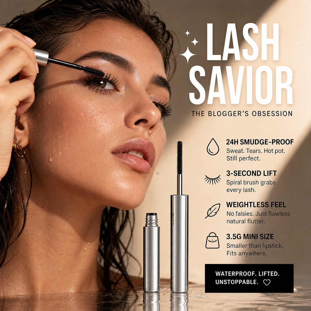 ONLY £7.99!! Waterproof Curling & Lengthening Mascara
