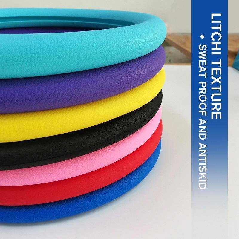 LIMITED‐TIME Silicone Steering Wheel Protective Cover – Non‐Slip, Tool‐Free Install, Durable - Image 2