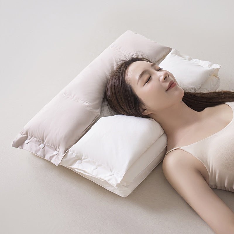 For a limited time Soft and Hard Dual-Zone Neck Support Pillow