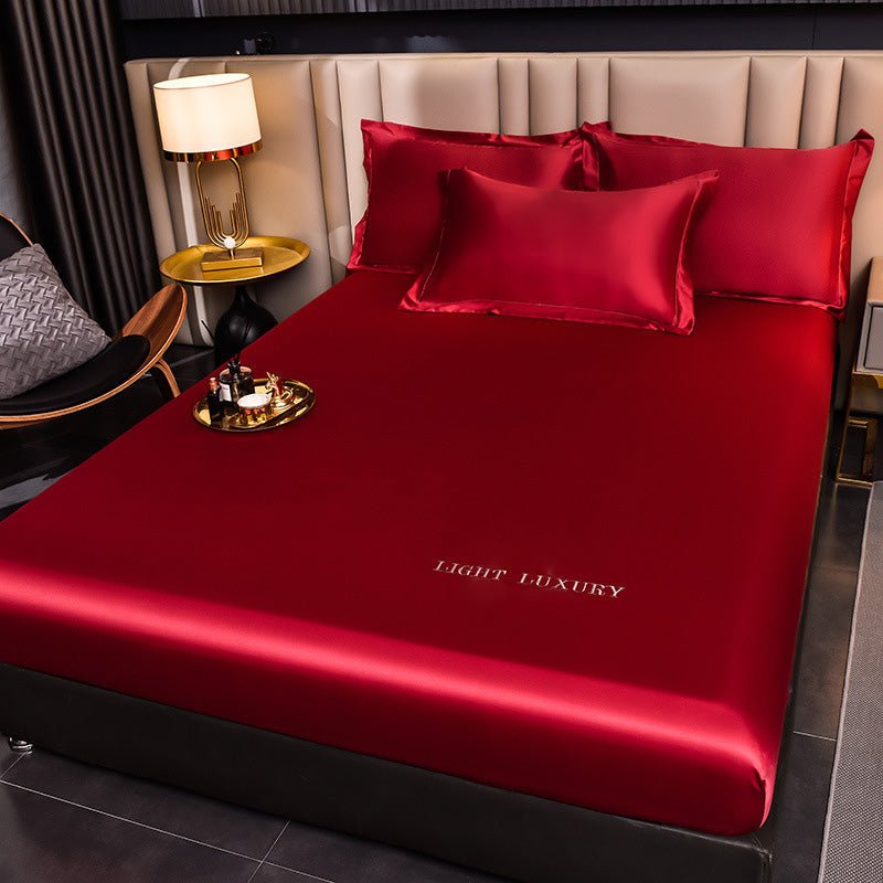 Luxury Satin Bed Sheet Set - Image 3