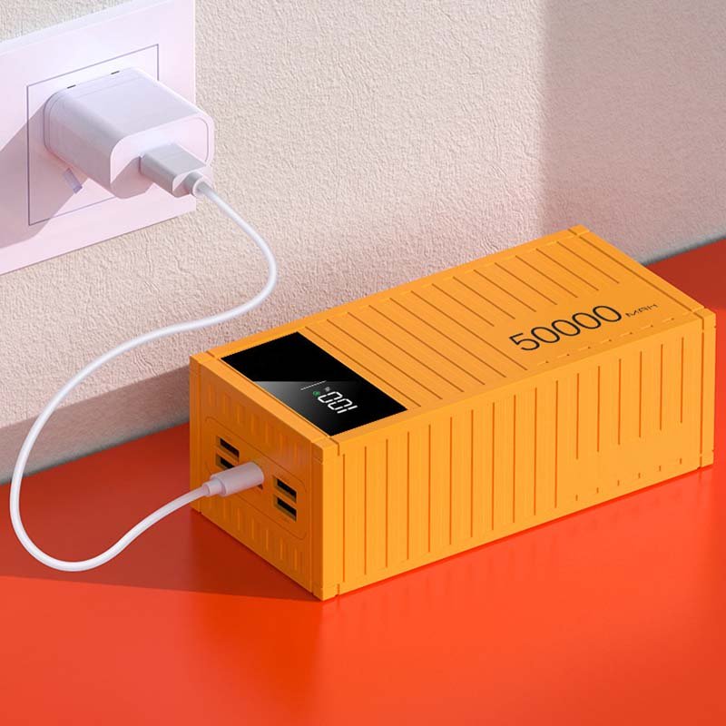 Fast Charging Power Bank with Digital Display – High Capacity, Quick Charge 3.0 & Portable for Phones/Tablets - Image 3