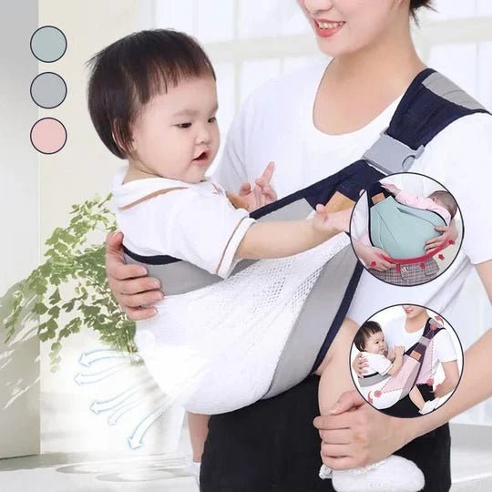 Lightweight Baby Carrier – Breathable, ergonomic & adjustable – Perfect for hands-free bonding & daily outings
