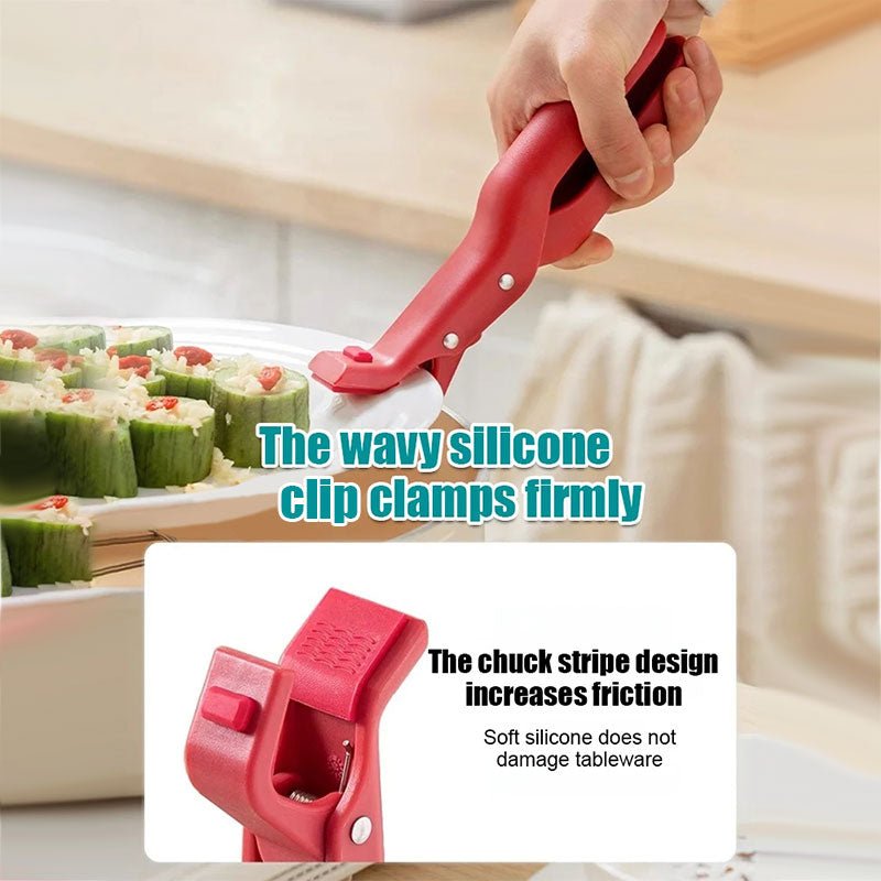 Multi-Purpose Anti-Scald Bowl Holder Clip for Kitchen (2pcs) - Image 3