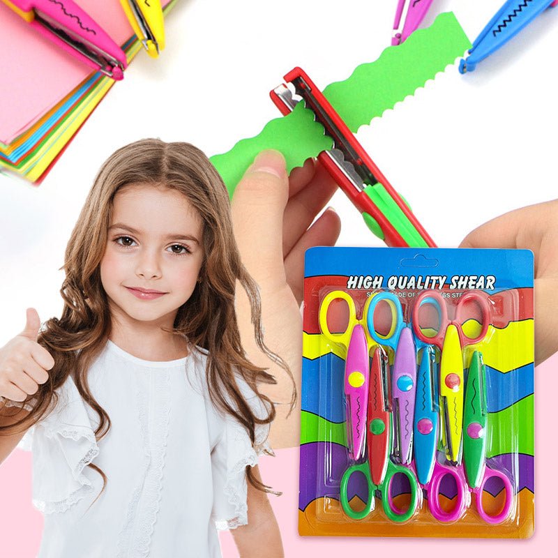 Kids Safety Art Scissors Set – Fun, Creative & Safe for Little Hands