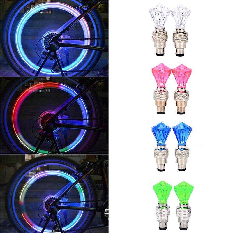 Motorcycle Water-Resistant Wheel Tire Lights – Stylish, Bright & Safe Night Riding