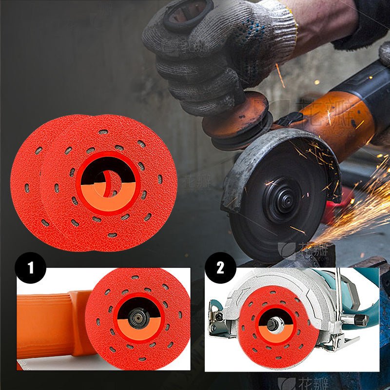 Multifunctional Dual-purpose Ceramic Tile Trimming and Rock Slab Cutting and Grinding Discs