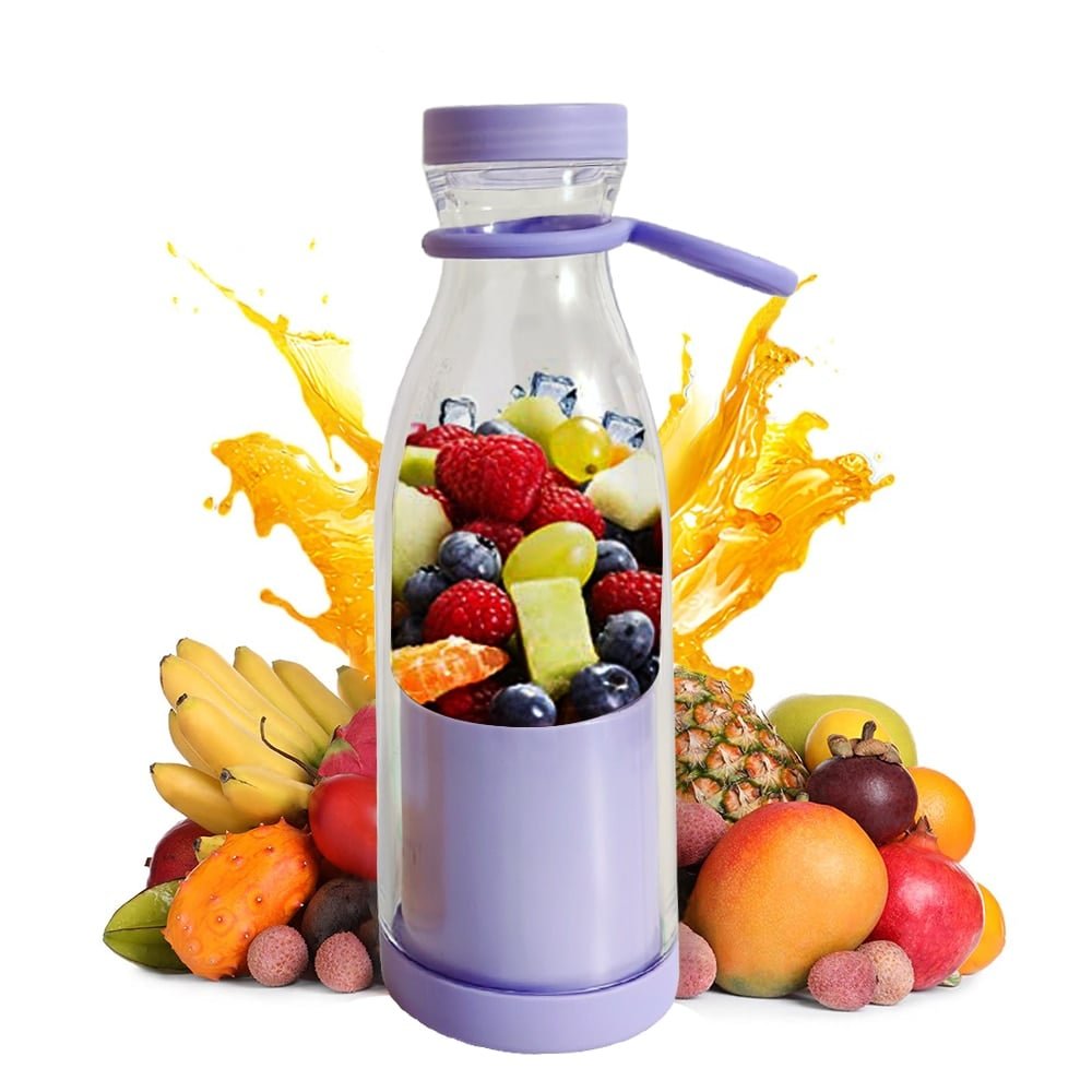 Portable Juicer Bestseller – Fresh Juice Anytime, USB Rechargeable & Easy Clean