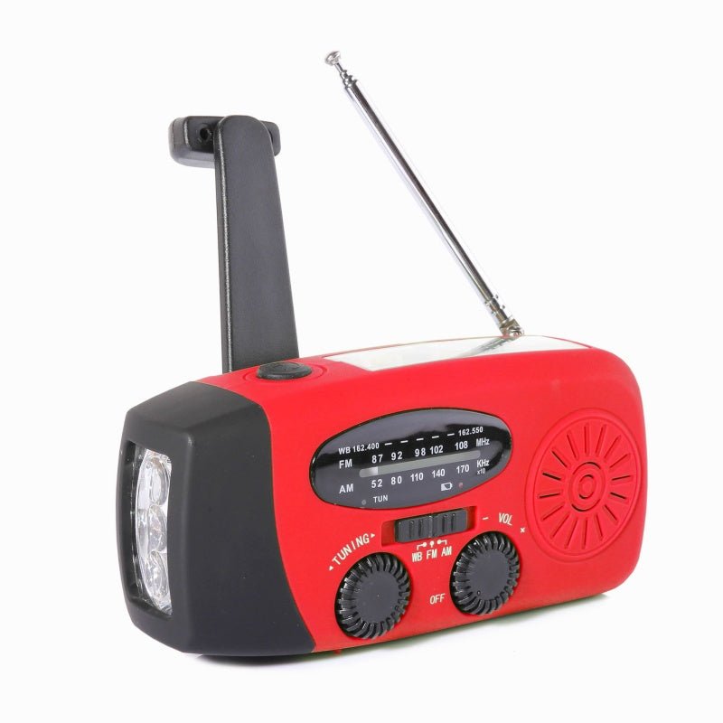 for Limited Time! Multifunctional Portable Solar Emergency Radio