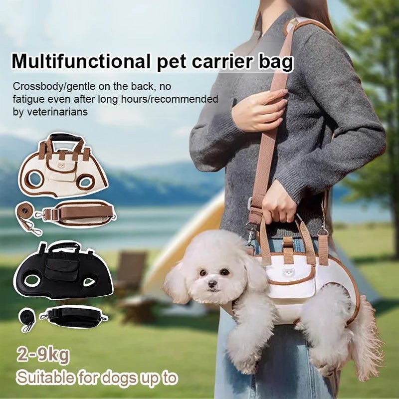 2-in-1 Portable Breathable Pet Carrierk