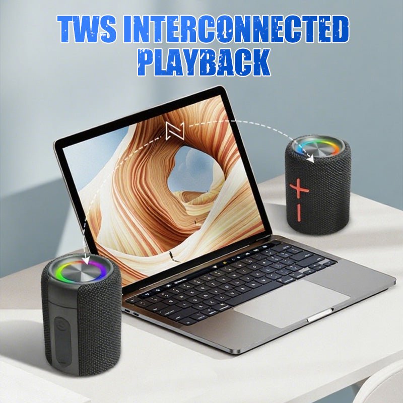Christmas Pre-sale 2 in 1 Magnetic Dual Splittable Bluetooth Speaker - Image 3