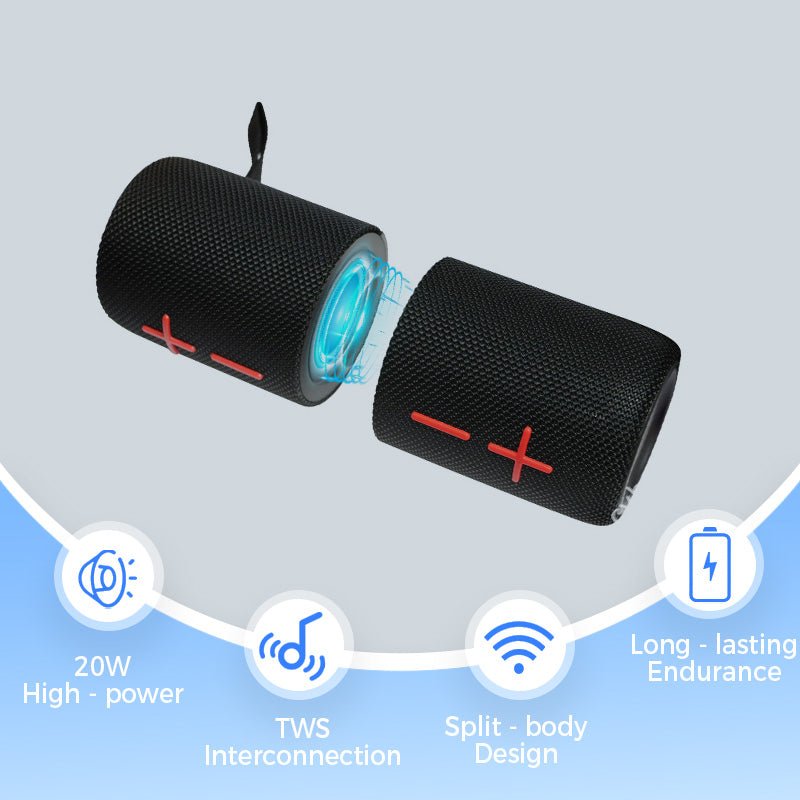 Christmas Pre-sale 2 in 1 Magnetic Dual Splittable Bluetooth Speaker - Image 2