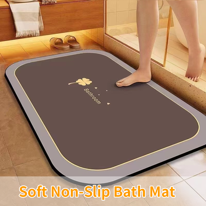 Soft Non-Slip Bath Mat – Cushioned & quick-dry comfort