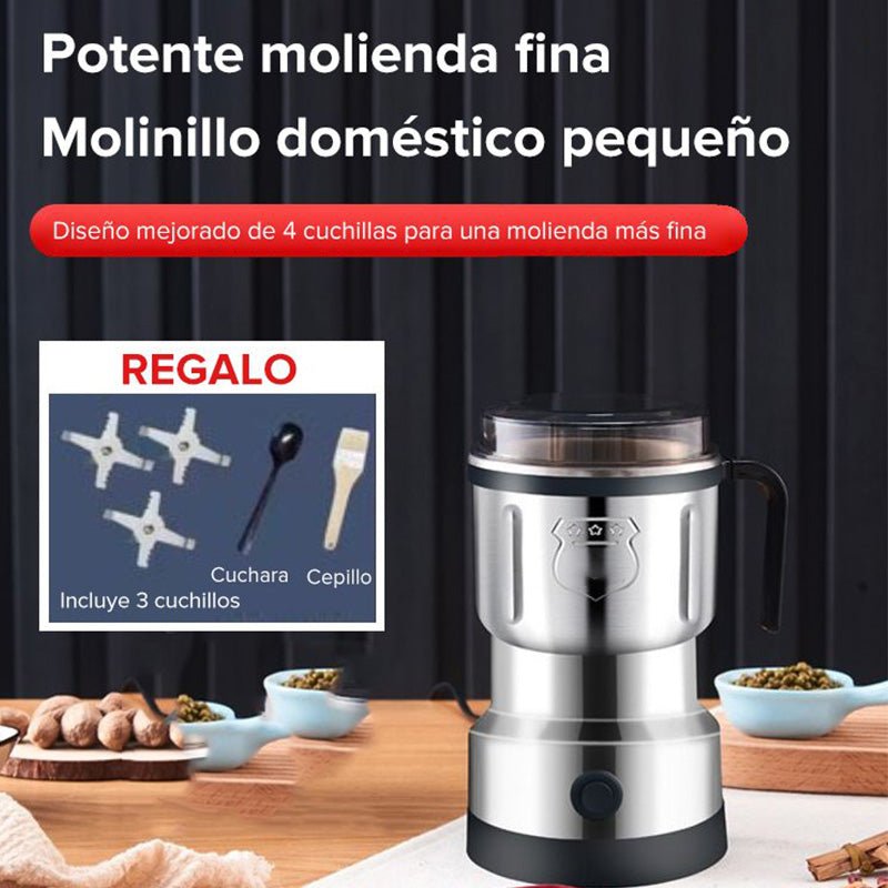 Multifunctional Electric Grinder—for spices, coffee, herbs, and nuts—stainless steel blades, one-touch grinding - Image 2