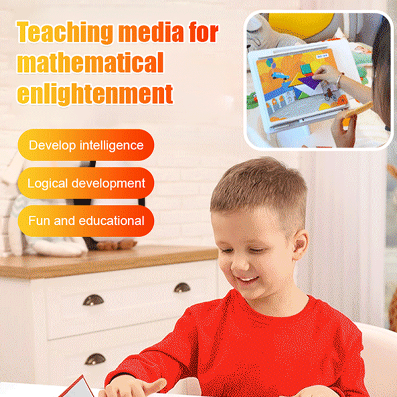 The perfect gift Enhancing children's thinking skills-Children's Magnetic Tangram Puzzle Set