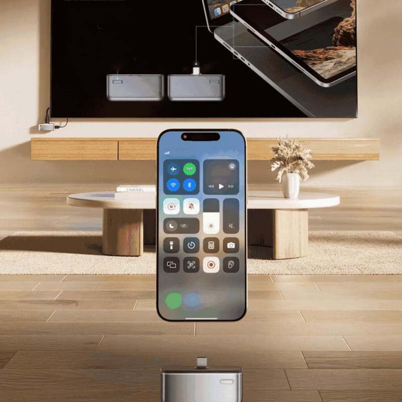 Big Screen, Zero Fuss! 1080P Mini Wireless Mirroring – Easy Setup, Instant View - Image 2