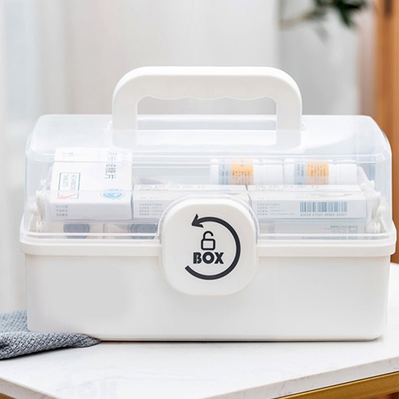 Household Multi-Tier Large Capacity Medicine Box - Image 2