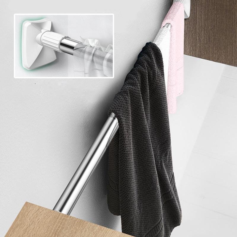 Telescopic Clothing Rod – No Drill & Heavy Duty - Image 3