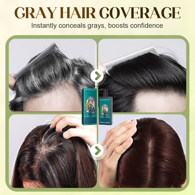 207ml Plant Extract Hair Dye for Gray Hair - Image 3